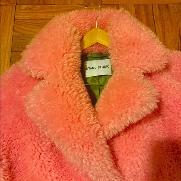 Stand Studio Two-Tone Faux Fur Jacket - Picture 6 of 7